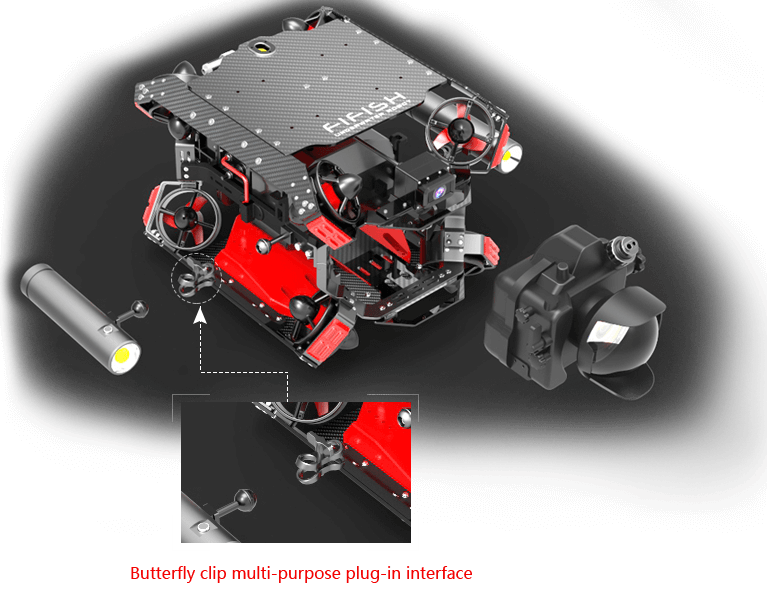 Dron submarino profesional Qysea Fifish Pro Zen1